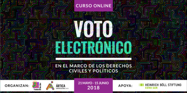 flyer voto electrónico